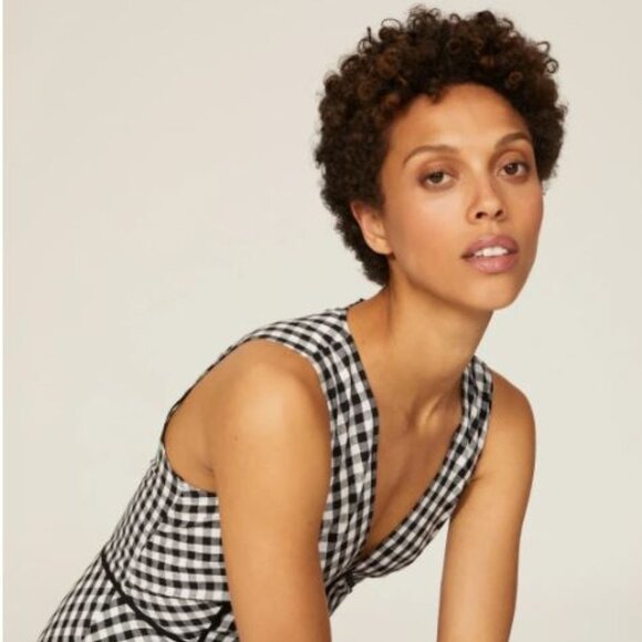 TOME Collective- Gingham Ruffle Hem Dress - Picture 5 of 10